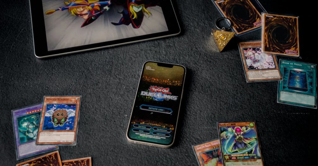 ゲーム買取に必要な本人確認書類を用意している様子