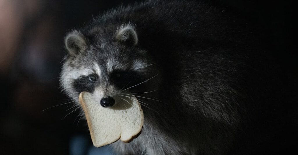 アライグマが天井裏に住みついている状況を示すイメージ写真