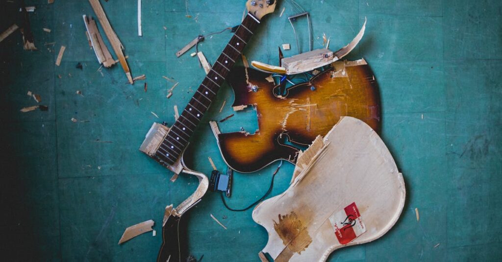 壊れた楽器でも売れる可能性について初心者が理解を深める様子