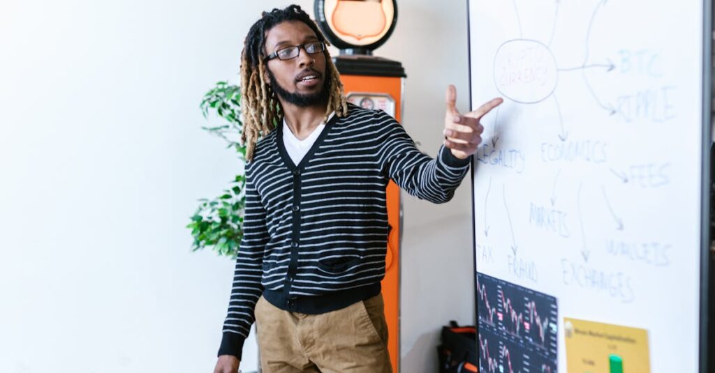 講座受講を迷っている人が判断軸を確認している場面