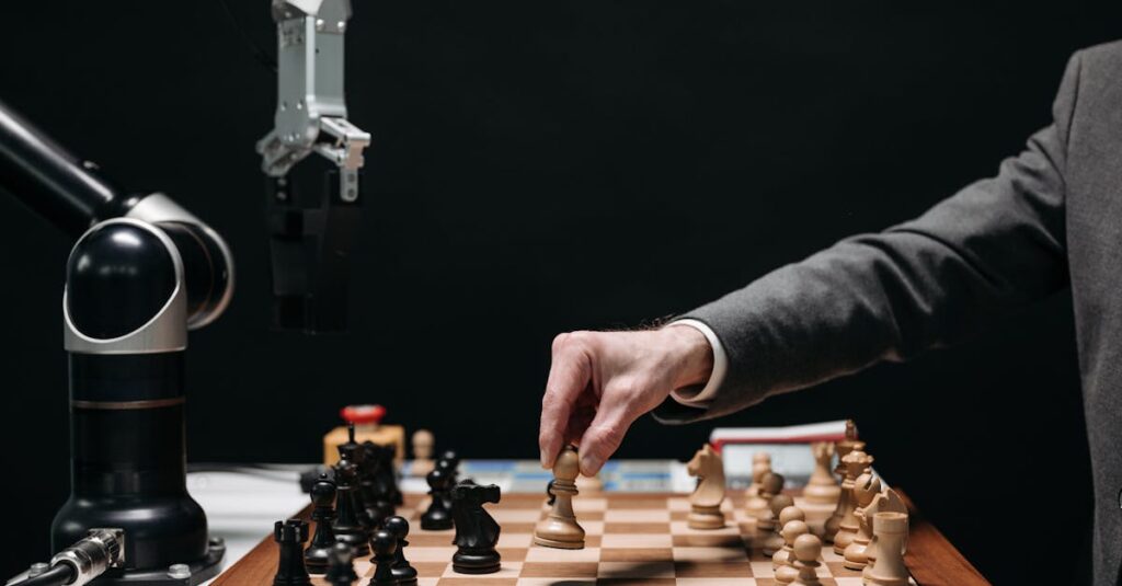 ナーワルのロボット掃除機が水拭き中にモップを洗浄している様子