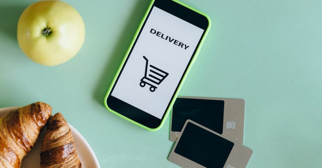 ユアマイスターを使ってスマホで簡単にハウスクリーニングを予約している様子